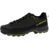 LA SPORTIVA Hiking shoes TX5 Evo GTX waterproof and stable hiking shoes for men with non-slip outsole and nubuck leather upper(Carbon Yellow)