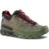 La Sportiva Mens Ultra Raptor 3 Low Hiking Shoe – Lightweight & Breathable – All-Terrain Grip & Debris Protection(Cypress/Mountain Red)