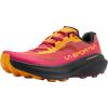 La Sportiva Womens Prodigio 2 Women’s Trail Running Shoe – Versatile Daily Trainer to Race Day – Reactive Cushioning – Breathable & Grippy(Mineral Red/Azalea)