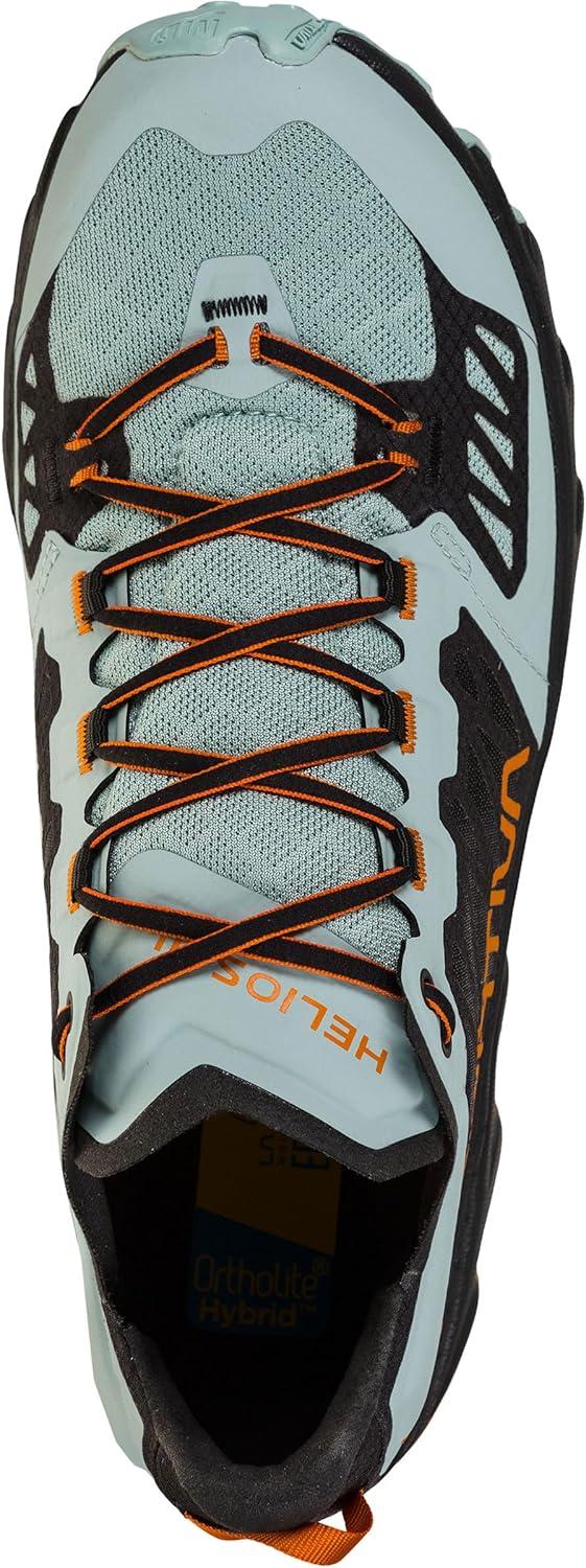 imageLa Sportiva Helios III Mens Trail Running ShoesBlackHawaiian Sun