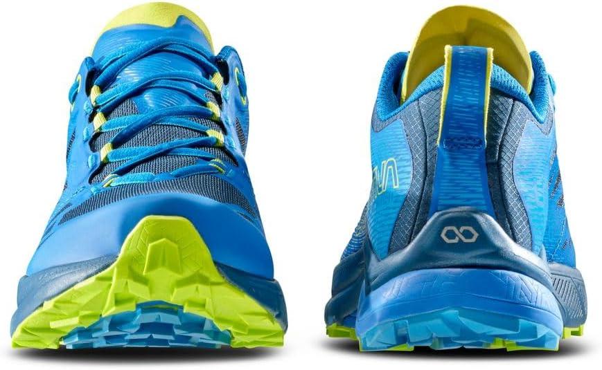 imageLa Sportiva Mens Jackal II Cushioned Trail Running ShoeElectric Blue Lime Punch