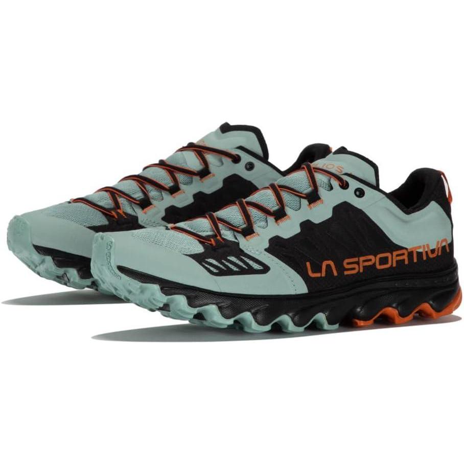imageLa Sportiva Helios III Mens Trail Running ShoesBlack X Hawaiian Sun