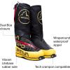 La Sportiva Mens Olympus Mons Cube Mountaineering Boots(Yellow black)