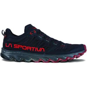 La Sportiva Helios III Mountain Running Shoe – Men’s Black/Poppy 41.5