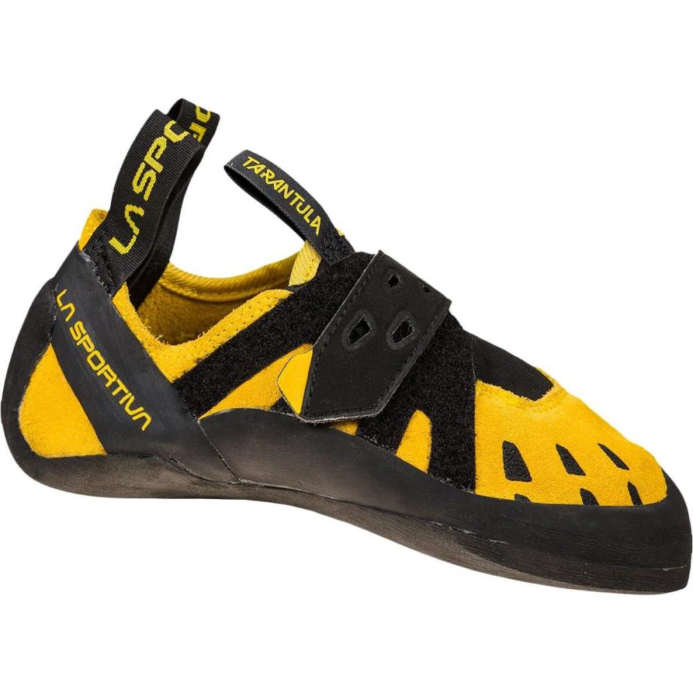 imageLa Sportiva Tarantula Jr Unisex Childrens Climbing ShoesYellow Black 100999