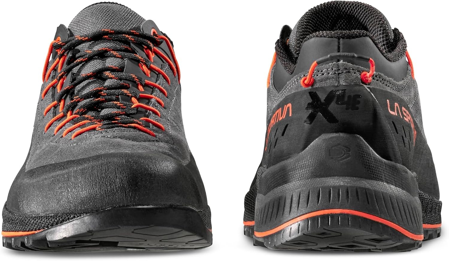 image:imageLa Sportiva Mens TX4 EVO Leather Technical ApproachHiking ShoesCarbonCherry Tomato