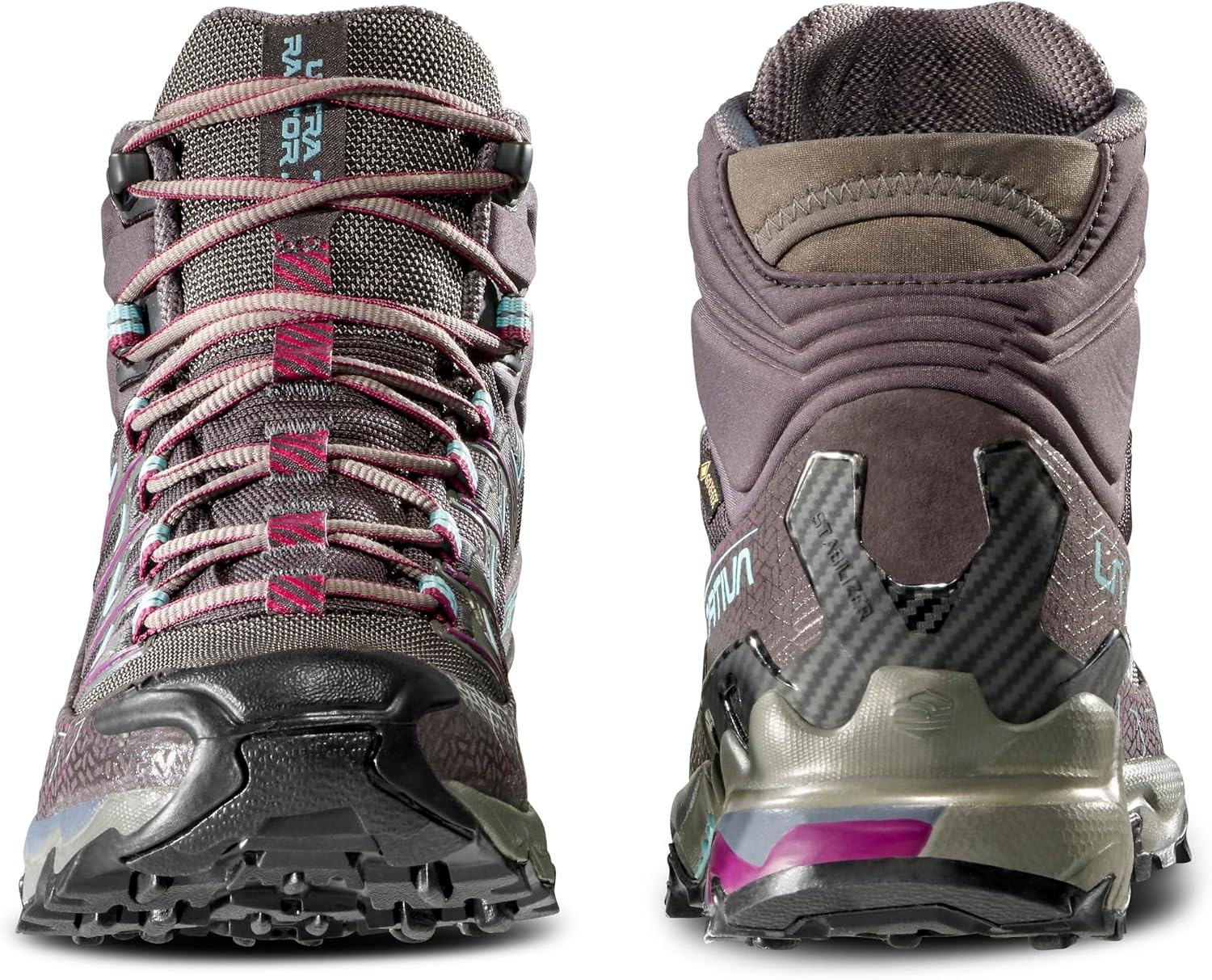 image:imageLa Sportiva Womens Ultra Raptor II Mid GTX Hiking Boot CarbonIceberg 10 Wide