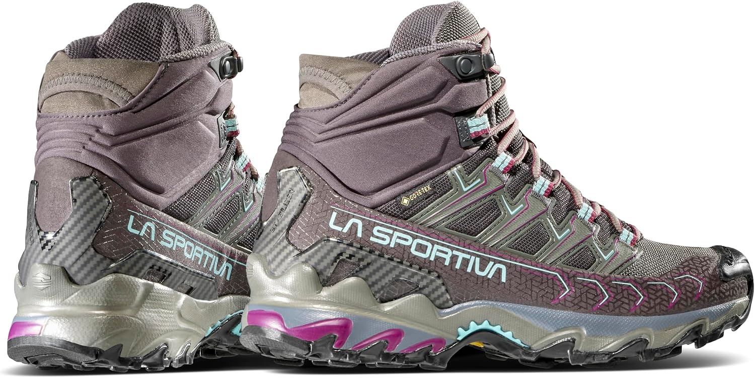 image:imageLa Sportiva Womens Ultra Raptor II Mid GTX Hiking Boot CarbonIceberg 10 Wide