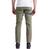 La Sportiva Bolt Men’s Climbing Pants — Durable, Stretch Fabric, Comfortable Fit — Climbing, Bouldering, Gym, Training(Cypress/Mountain Red)