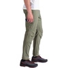 La Sportiva Bolt Men’s Climbing Pants — Durable, Stretch Fabric, Comfortable Fit — Climbing, Bouldering, Gym, Training(Cypress/Mountain Red)