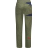 La Sportiva Bolt Men’s Climbing Pants — Durable, Stretch Fabric, Comfortable Fit — Climbing, Bouldering, Gym, Training(Cypress/Mountain Red)