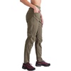 La Sportiva Roots Women’s Climbing Pants — Durable, Stretch Fabric, Harness Ready, Fitted — Bouldering, Gym, Travel(Cypress)
