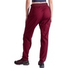 La Sportiva Roots Women’s Climbing Pants — Durable, Stretch Fabric, Harness Ready, Fitted — Bouldering, Gym, Travel(Redwood)