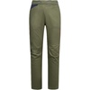 La Sportiva Bolt Men’s Climbing Pants — Durable, Stretch Fabric, Comfortable Fit — Climbing, Bouldering, Gym, Training(Cypress/Mountain Red)
