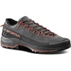 La Sportiva Mens TX4 EVO Leather Technical Approach/Hiking Shoes(Carbon/Cherry Tomato)