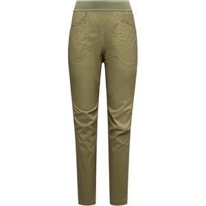 La Sportiva Roots Women’s Climbing Pants — Durable, Stretch Fabric, Harness Ready, Fitted — Bouldering, Gym, Travel(Cypress)