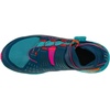 La Sportiva Womens Cyklon Trail Running Shoes w/BOA Lace System(Storm Blue/Cherry Tomato)
