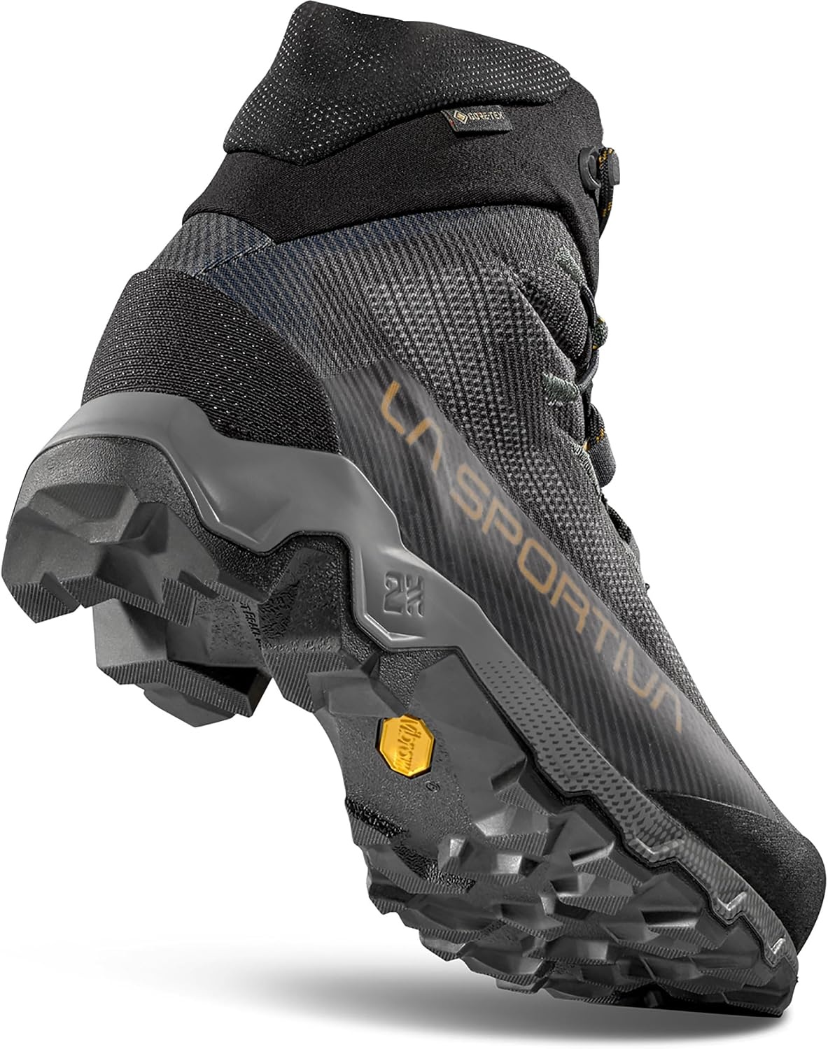image:imageLa Sportiva Mens Aequilibrium ST GTX MountaineeringHiking ShoesCarbonYellow