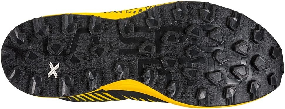 image:imageLa Sportiva Mens Cyklon Trail Running Shoes wBOA Lacing System BlackYellow 65