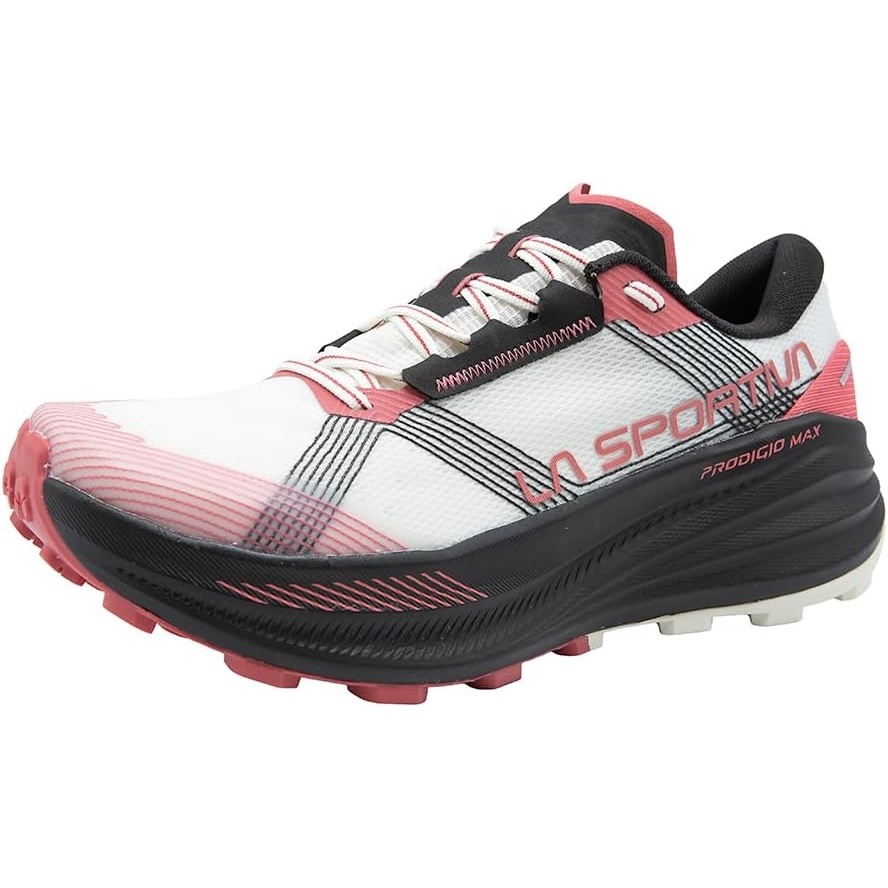 image:imageLa Sportiva Womens Prodigio Max Running Shoe EU equivalent size 36 UltraCushioned Trail RunningChalkRosebay