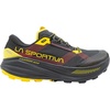 La Sportiva Mens Prodigio Max Running Shoe | EU equivalent size 40 Ultra-Cushioning Trail Running(Black/Yellow)
