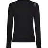 La Sportiva Women’s Dash Long Sleeve, Black, XS