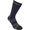 LA SPORTIVA Hiking Socks Black/Yellow Unisex Socks(Black / Yellow)