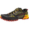 La Sportiva Mens Bushido III GTX Running Shoe | EU equivalent size 38 Waterproof Trail Running(Black/Yellow)