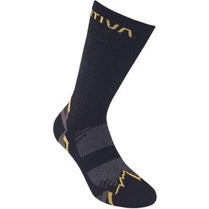 LA SPORTIVA Hiking Socks Black/Yellow Unisex Socks(Black / Yellow)