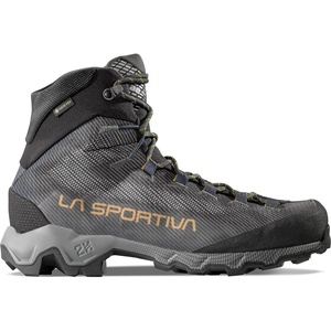 La Sportiva Mens Aequilibrium ST GTX Mountaineering/Hiking Shoes(Carbon/Yellow)