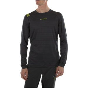La Sportiva Tour Long Sleeve Shirt – Men’s(Carbon/Lime Punch)