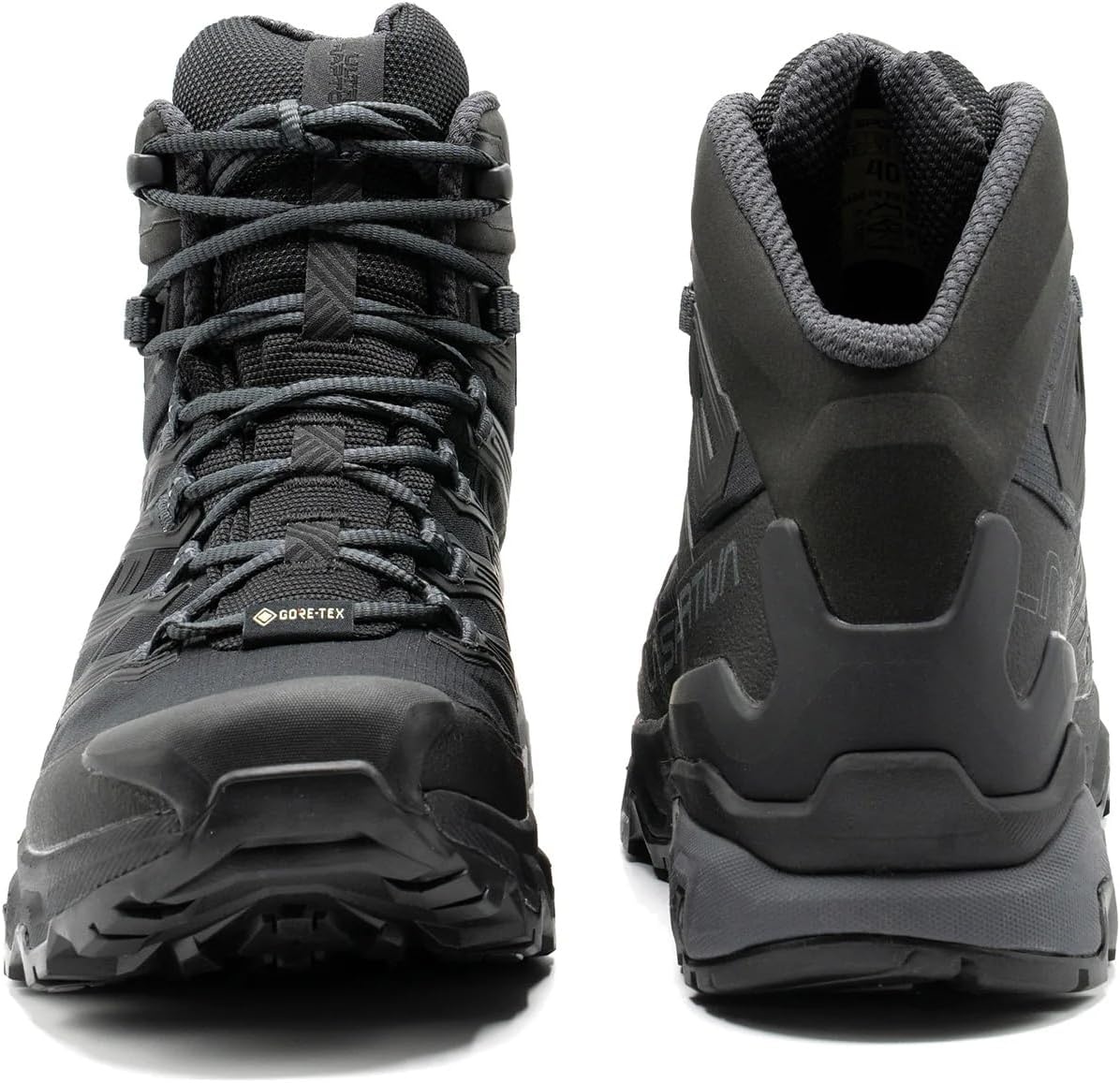 image:imageLa Sportiva Womens Ultra Raptor 3 Mid GTX Boot Fast and Light Hiking Boot Waterproof GoreTex Protection amp Breathable AllTerrain Grip amp Ankle SupportBlack