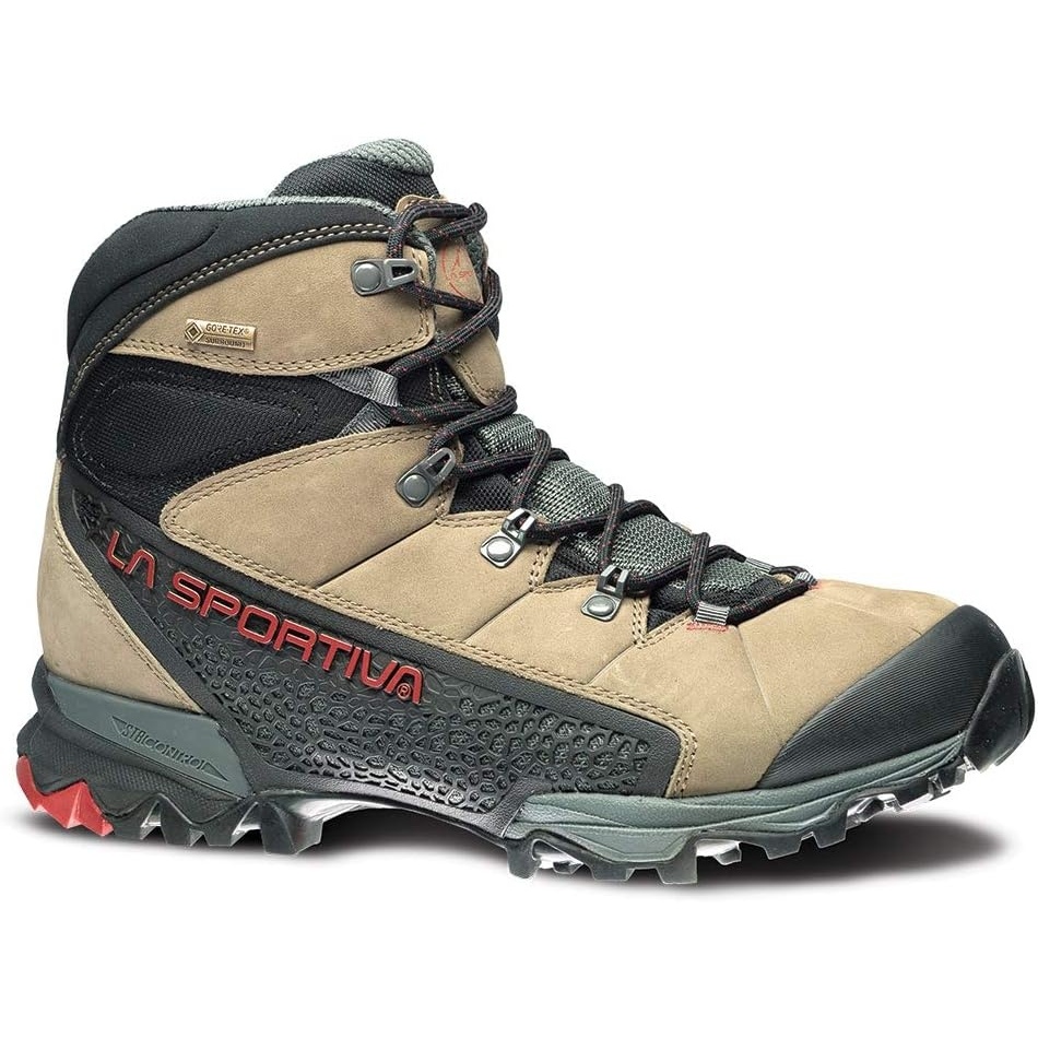 image:imageLa Sportiva Mens Nucleo High GTX Hiking Shoe TaupeBrick 42