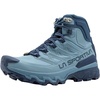 La Sportiva Womens Ultra Raptor 3 Mid GTX Boot | Fast and Light Hiking Boot. Waterproof – Gore-Tex Protection & Breathable – All-Terrain Grip & Ankle Support(Limestone/Night Sky)