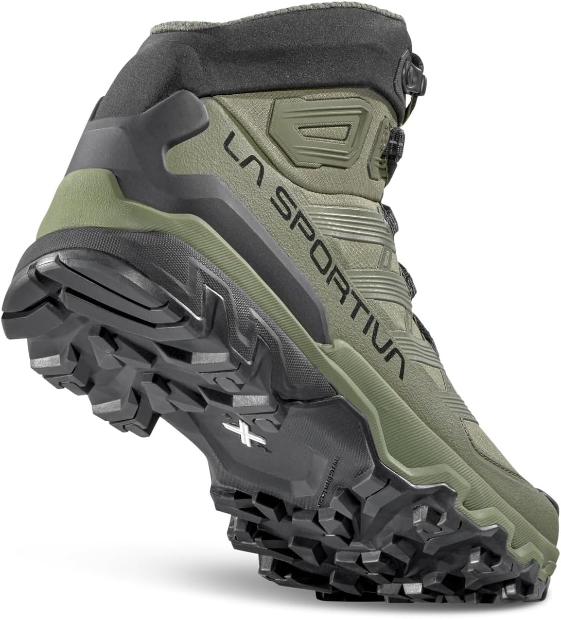 image:imageLa Sportiva Mens Ultra Raptor 3 Mid GTX Boot Fast and Light Hiking Boot Waterproof GoreTex Protection amp Breathable AllTerrain Grip amp Ankle SupportCypressBlack