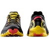 La Sportiva Mens Bushido III Running Shoes | Performance Mountain/Trail Running(Black/Yellow)