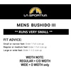 La Sportiva Mens Bushido III Running Shoes | Performance Mountain/Trail Running(Cherry Tomato/Sangria)