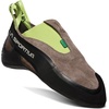 La Sportiva Men’s Cobra ECO Rock Climbing Shoes, Falcon Brown/Apple Green, 3
