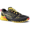 La Sportiva Mens Bushido III Running Shoes | Performance Mountain/Trail Running(Black/Yellow)