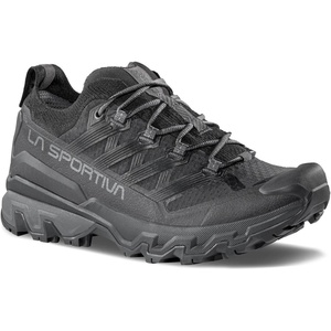 La Sportiva Womens Ultra Raptor 3 Low Hiking Shoe | Lightweight & Breathable – All-Terrain Grip & Debris Protection(Black)