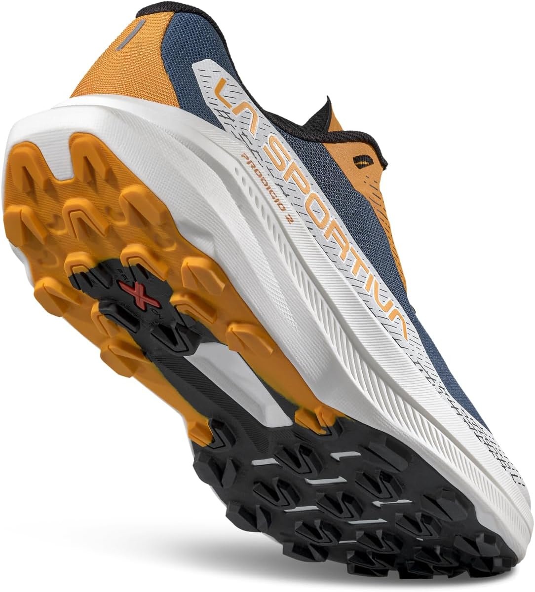 image:imageLa Sportiva Mens Prodigio 2 Running Shoe Trail Running Shoe Versatile Daily Trainer to Race Day Reactive Cushioning Breathable amp GrippyHurricaneChalk