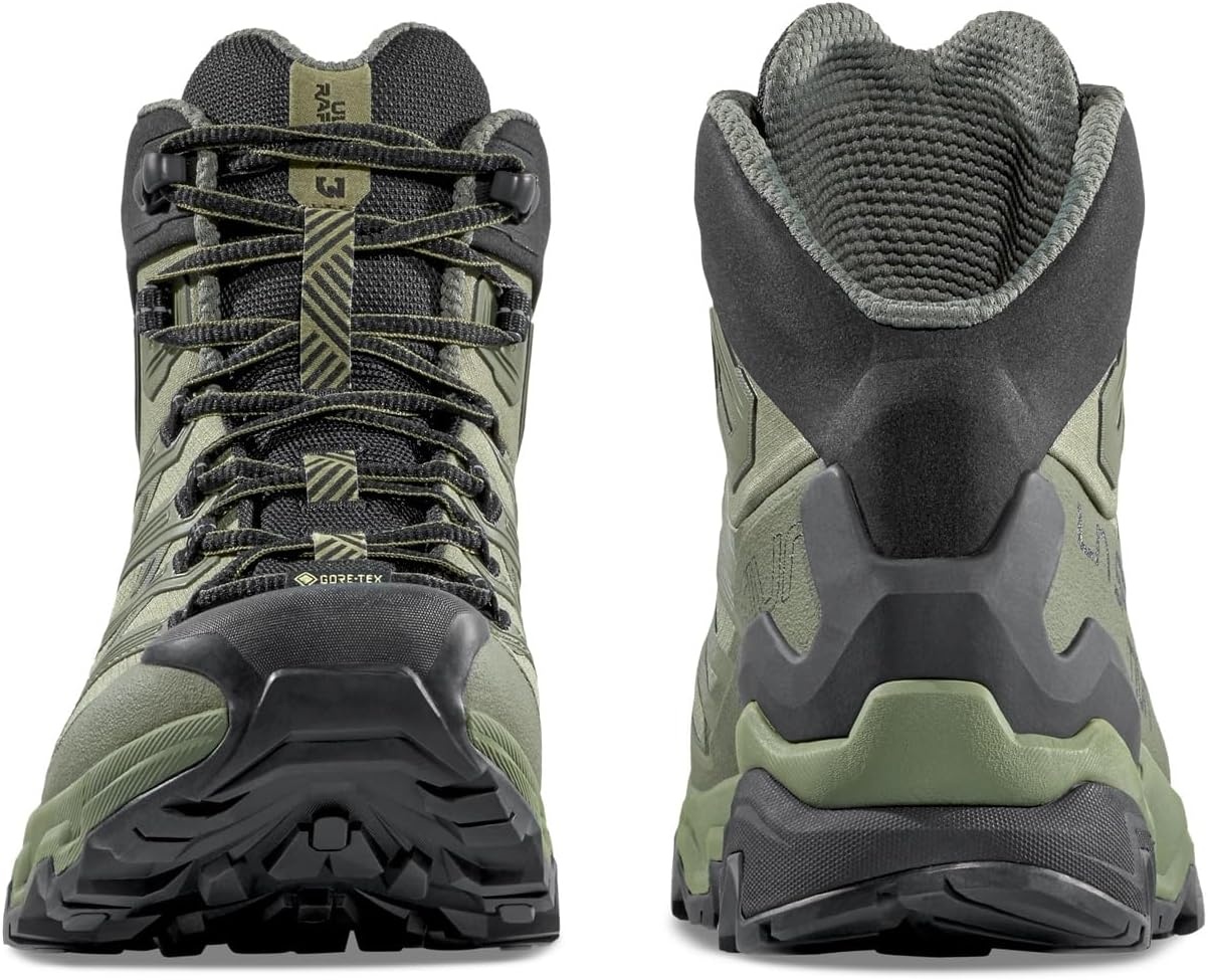 image:imageLa Sportiva Mens Ultra Raptor 3 Mid GTX Hiking Boots Fast amp Light Waterproof Hiking Boot GoreTex Protection AllTerrain Grip Ankle SupportCypressBlack