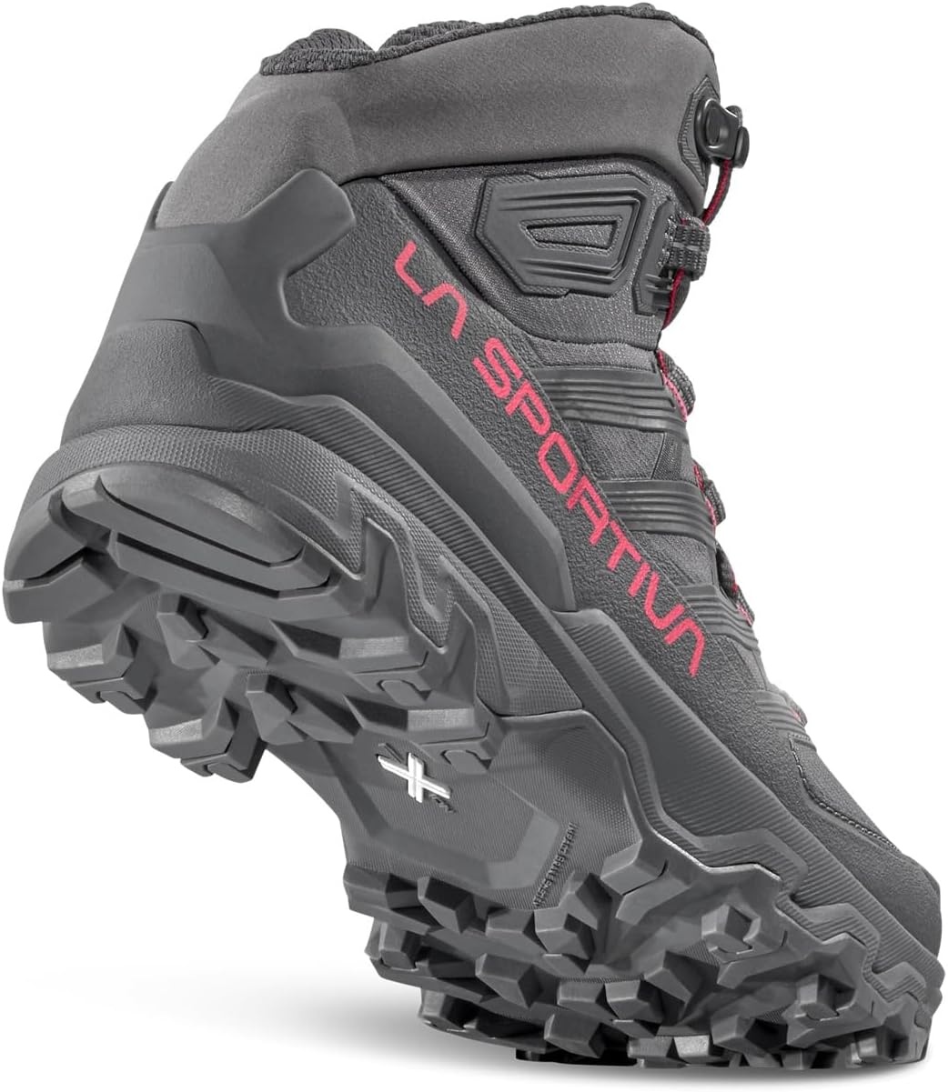 image:imageLa Sportiva Womens Ultra Raptor 3 Mid GTX Hiking Boots Fast amp Light Waterproof Hiking Boot GoreTex Protection AllTerrain Grip Ankle SupportOnyxAzalea