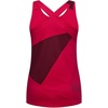 La Sportiva Twist Tank Women’s Shirt — Soft Cotton Blend, Lightweight, Breathable, Loose Fit — Climbing, Training, Running(Azalea/Redwood)