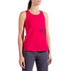 La Sportiva Twist Tank Women’s Shirt — Soft Cotton Blend, Lightweight, Breathable, Loose Fit — Climbing, Training, Running(Azalea/Redwood)
