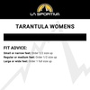 La Sportiva Womens Tarantula Rock Climbing Shoes | Introductory Indoor/Outdoor Shoe, Premium Comfort, Higher Volume, Easy On/Off, Hook & Loop Closure(Red Plum)
