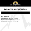 La Sportiva Womens Tarantulace Rock Climbing Shoe | Introductory Indoor/Outdoor Shoe, Premium Comfort, Higher Volume, Easy On/Off, Lace-Up Closure(Topaz/Red Plum)