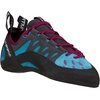 La Sportiva Womens Tarantulace Rock Climbing Shoe | Introductory Indoor/Outdoor Shoe, Premium Comfort, Higher Volume, Easy On/Off, Lace-Up Closure(Topaz/Red Plum)