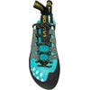 La Sportiva Womens Tarantulace Rock Climbing Shoe | Introductory Indoor/Outdoor Shoe, Premium Comfort, Higher Volume, Easy On/Off, Lace-Up Closure(Turquoise)