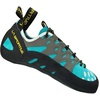 La Sportiva Womens Tarantulace Rock Climbing Shoe | Introductory Indoor/Outdoor Shoe, Premium Comfort, Higher Volume, Easy On/Off, Lace-Up Closure(Turquoise)